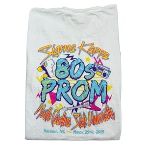 Sigma Kappa Sorority NC State University Wolfpack Greek Adult Pocket t-shirt XL